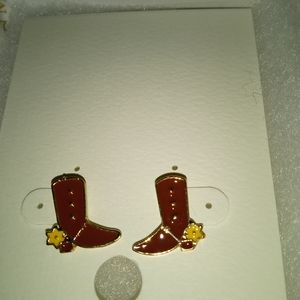 Cowboy Boots Earrings